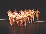 PHOTO BY EMILY HOWARD, PITTSFORD MUSICALS - The cast of Pittsford Musicals' production of "A Chorus Line." The show runs through June 22 at RIT's Panara Theatre.