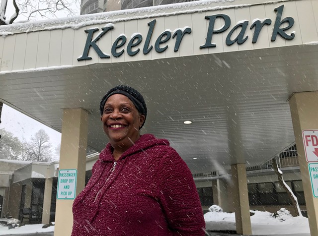 Luvene Ford, president of the tenant association at Keeler Park Apartments and a member of the Rochester Food Policy Council planning team, says education and access to healthy foods are key to improving the health of city residents. - PHOTO BY DAVID ANDREATTA