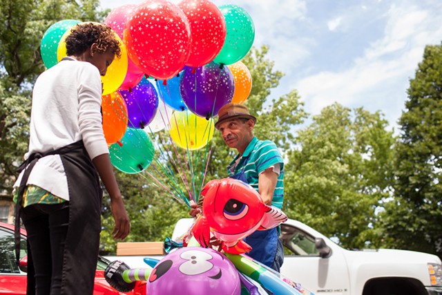 A balloon vendor at the 2013 Rochester Pride Festival. - FILE PHOTO