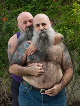 "Sky, 64, and Mike, 55, Palm Springs, CA," are a polyamorous couple who have been together for more than 25 years. - PHOTO PROVIDED