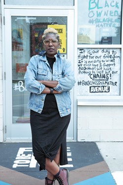 Reenah Golden, founder of The Avenue Blackbox Theatre. - PHOTO BY ERICA JAE