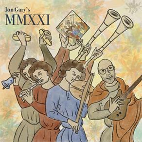 The cover art for Jon Gary's "MMXXI." - IMAGE PROVIDED