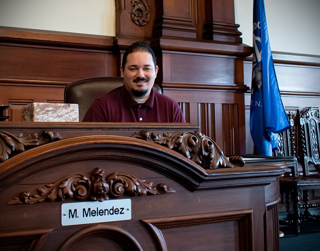 Meléndez is a longtime advocate with Ibero-American Action League. - PHOTO BY JACOB WALSH