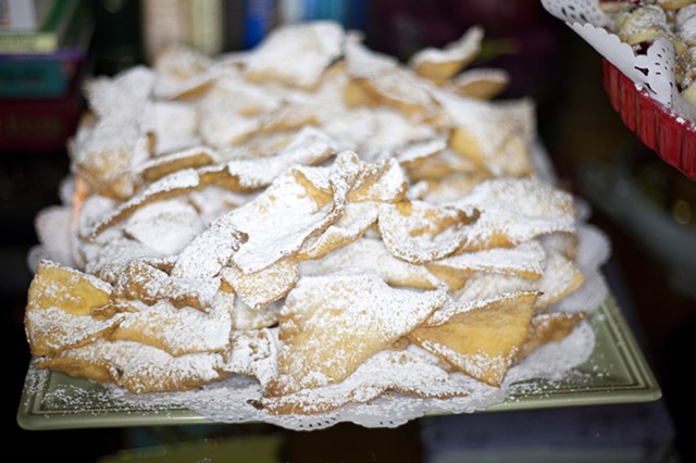 Among the dishes at the Polish Arts Festival is the sweet, flaky dessert dish Chrusciki. - PHOTO PROVIDED