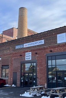 The Hungerford Building on East Main Street has been a refuge for working artists since the 1990s.