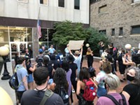 Protesters march to DA’s office, call for Doorley’s resignation